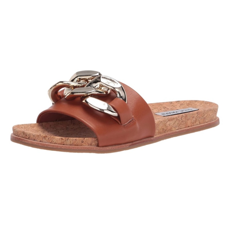 NWOT Steve Madden Delay Slide Sandals